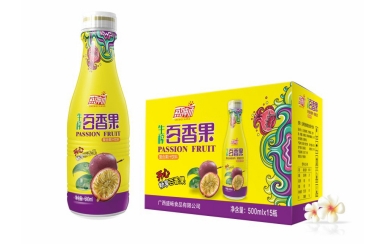 防城港生榨百香果飲料500ml15瓶